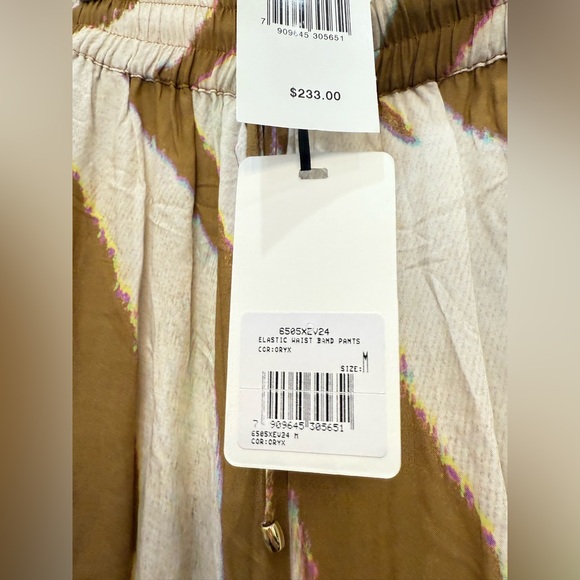 NWT Lenny Niemeyer Swim Destinos Printed Drawstring Pants Oryx Ret $233 Medium - Picture 4 of 4